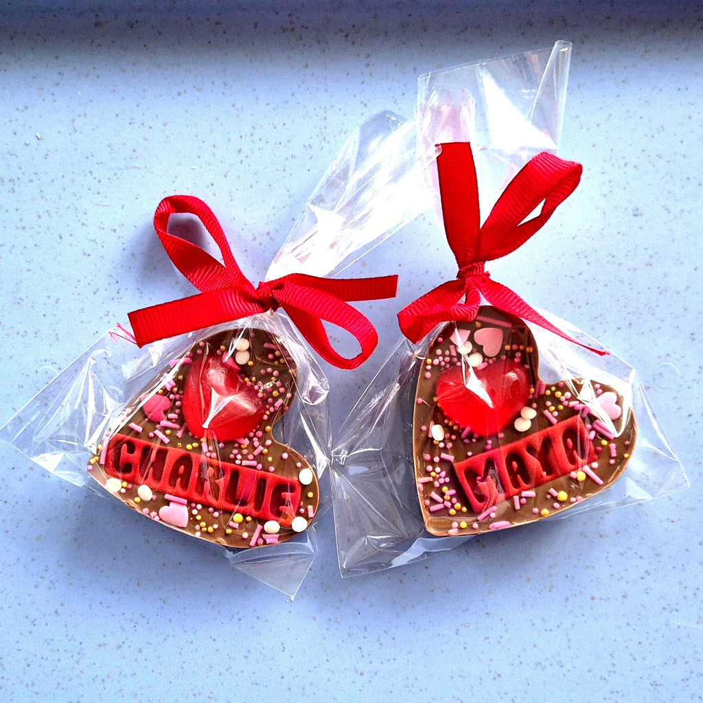 Mother's Day Mini Personalised Chocolate Heart for Mum, any name