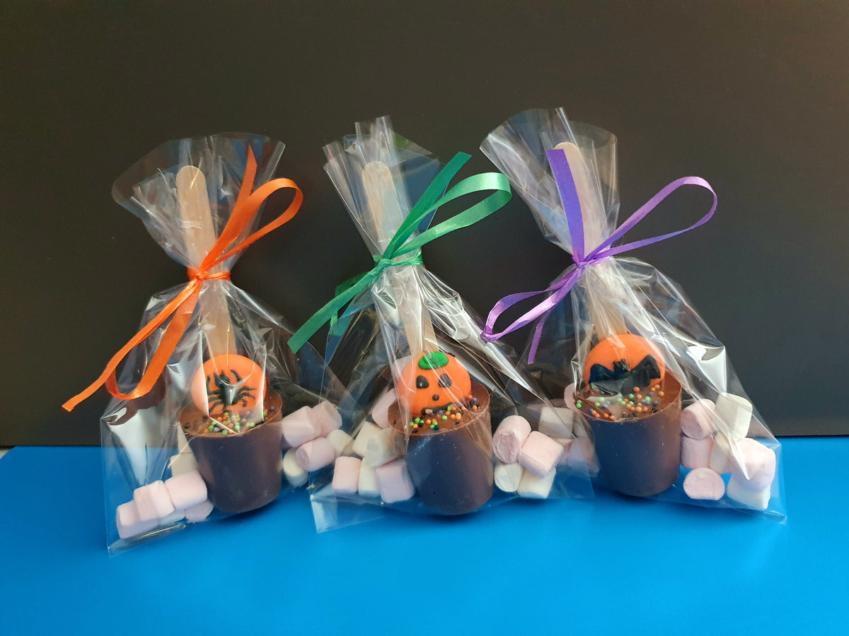 Halloween Hot Chocolate Stirrer, Spoons, Trick or Treat