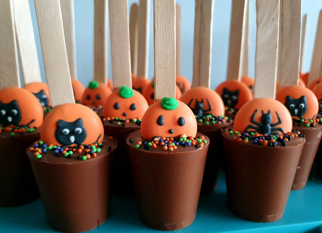 Halloween Hot Chocolate Stirrer, Spoons, Trick or Treat