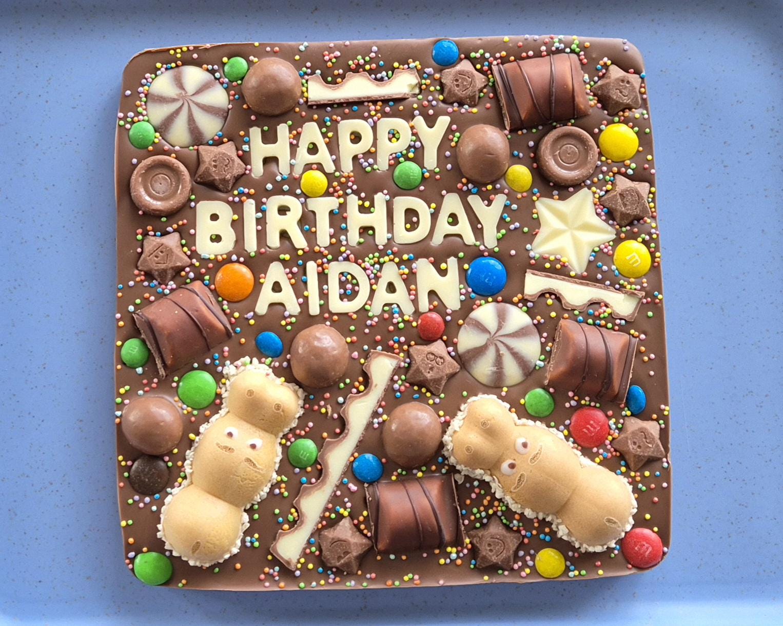 Personalised Chocolate Slab, Birthday Gift or any Occasion