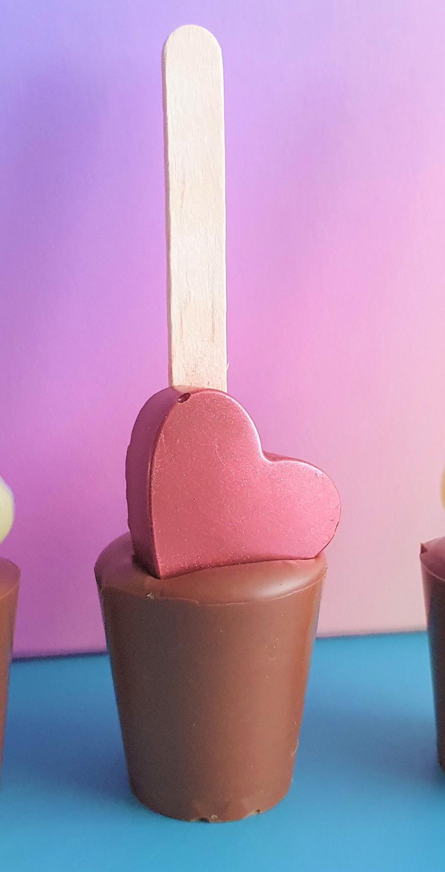 Hot Chocolate Stirrers Spoons Red Heart, Love Gift