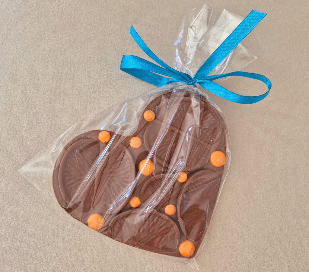 Milk Chocolate Heart with Terry's Orange, M&Ms, Smarties, Gift