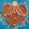 Milk Chocolate Heart with Terry's Orange, M&Ms, Smarties, Gift