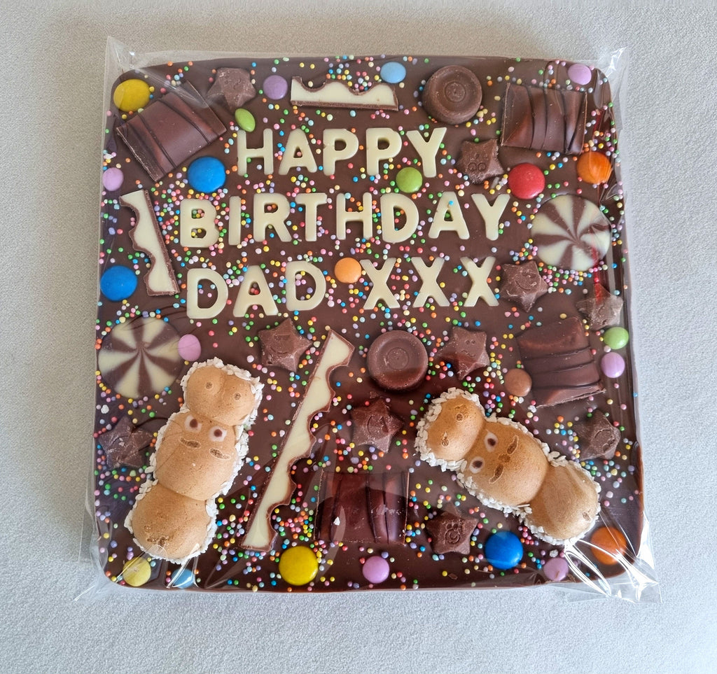 Personalised Chocolate Slab, Birthday Gift or any Occasion